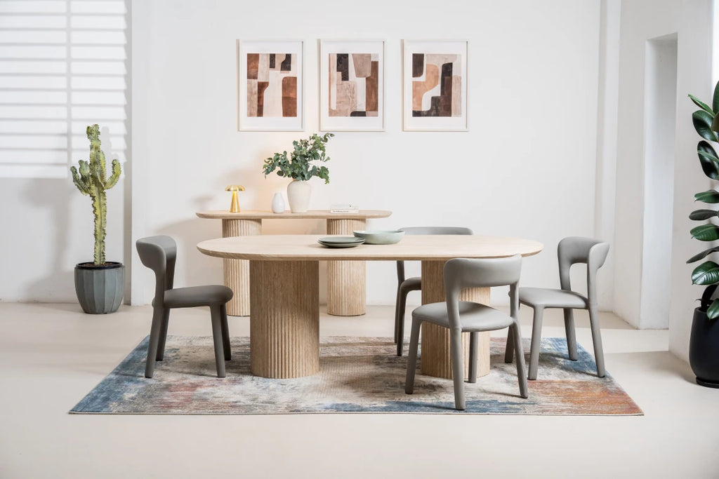 Madrid Dining Chair - Set of 2 - Grey