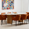 Lucerne Large Dining Table - Natural/ Ceramic