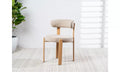 Carmo Dining Chair - Set of 2 - Beige/Natural