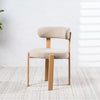 Carmo Dining Chair - Set of 2 - Beige/Natural