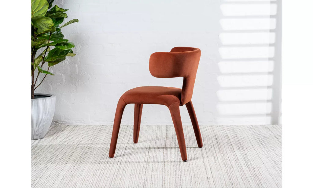 Taurus Dining Chair - Set of 2 - Rust