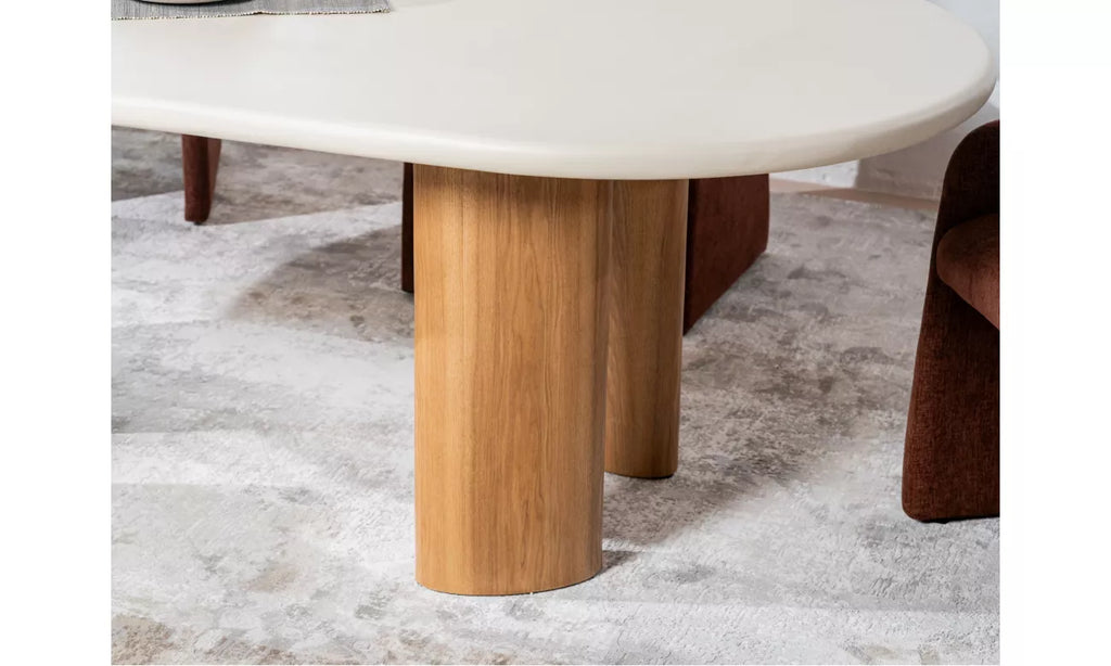 Eclipse Dining Table - Pebble