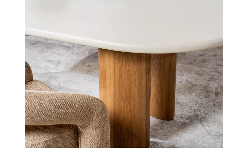 Eclipse Dining Table - Pebble