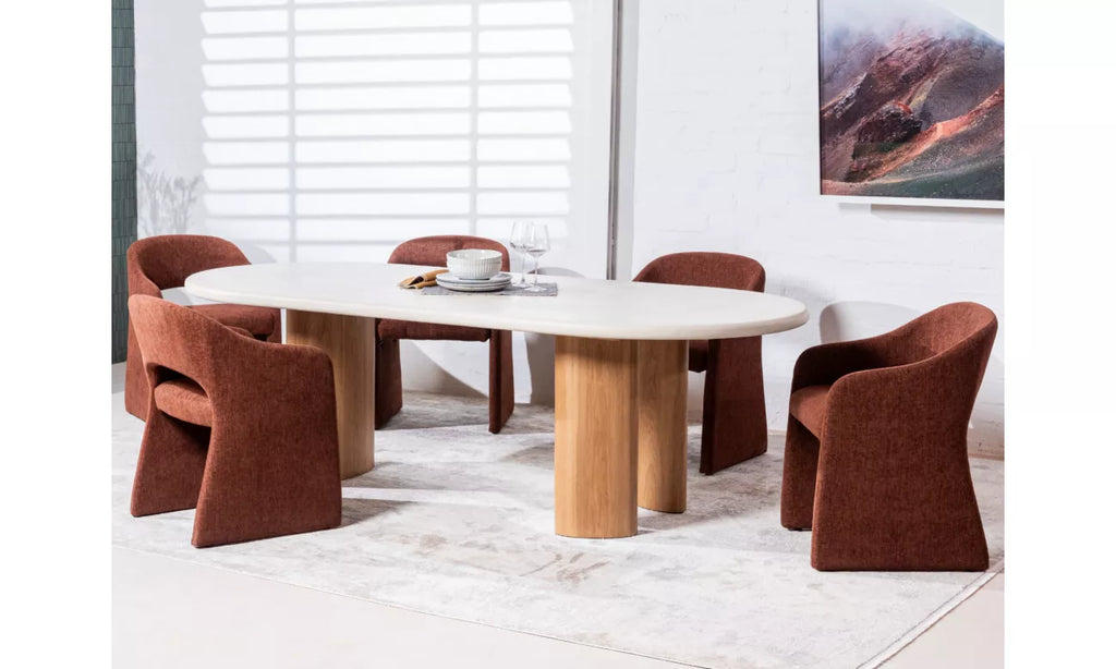Eclipse Dining Table - Pebble