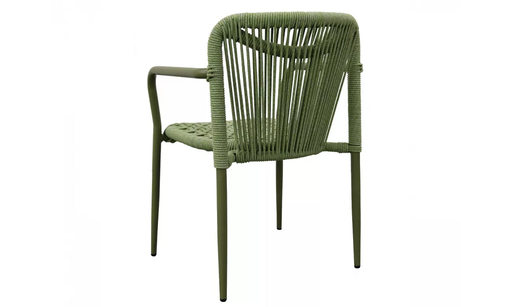 Havana Outdoor Dining Chair - Set of 2- Lime