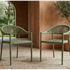 Tobago Outdoor Dining Chair - Set of 2- Lime