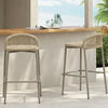 Kingston Outdoor Bar Stool - Set of 2- Champagne