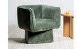 Lily Swivel Chair - Olive Green
