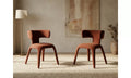 Taurus Dining Chair - Set of 2 - Rust