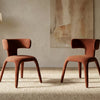 Taurus Dining Chair - Set of 2 - Rust