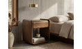 Pre Order: Luna Bedside Table - Walnut
