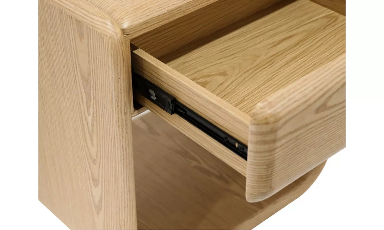 Pre Order: Luna Bedside Table - Oak