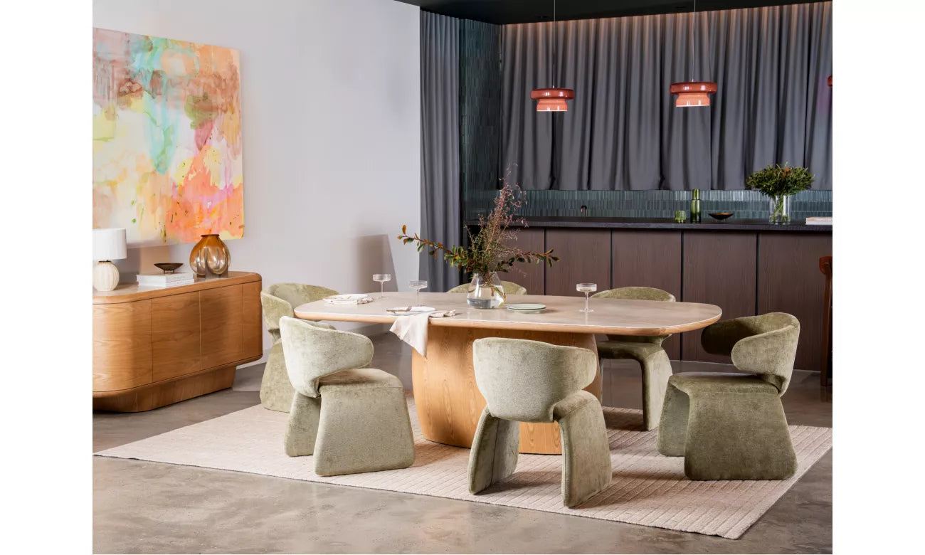 Helsinki Dining Chair - Olive