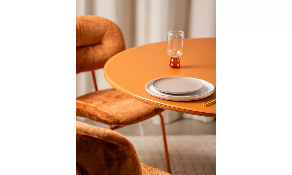 Elan Dining Table - Pumpkin