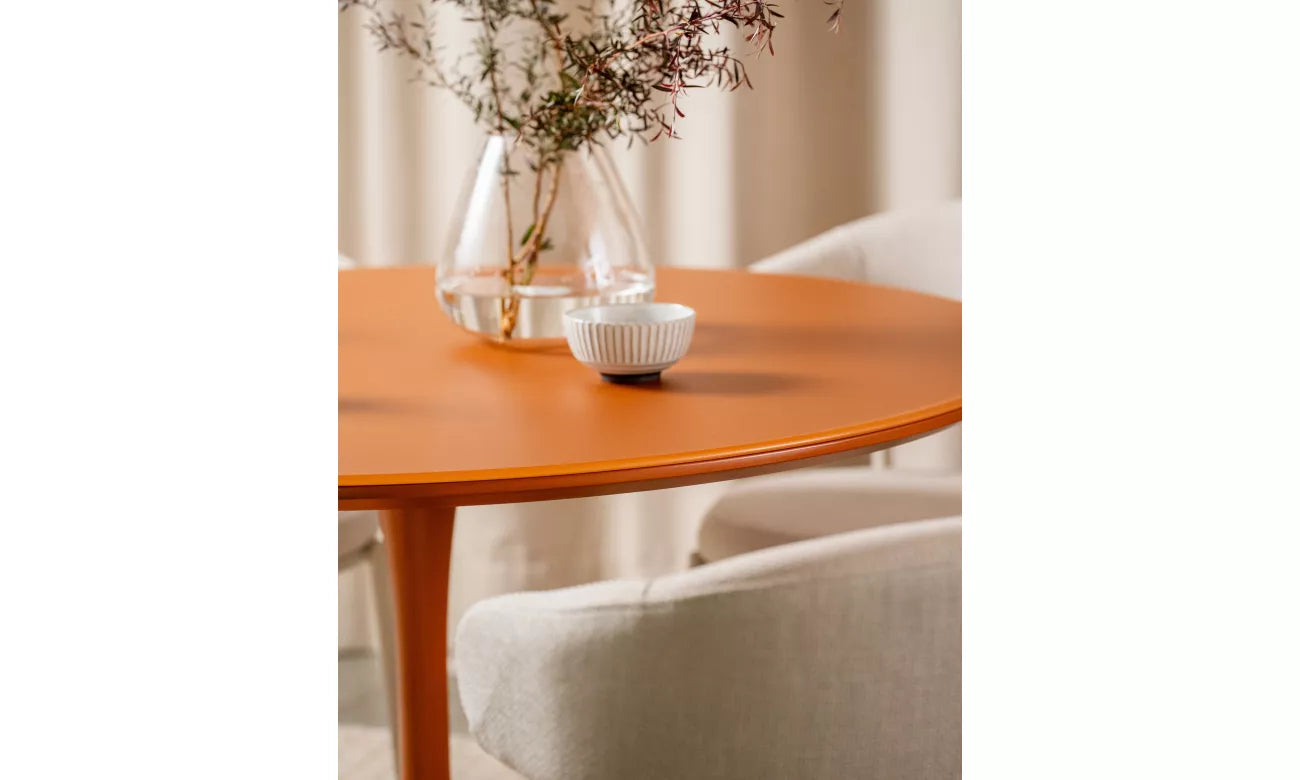 Elan Dining Table - Pumpkin