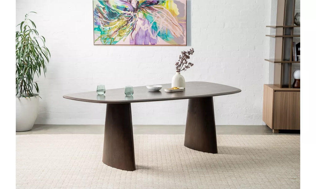 Tierra Dining Table - Walnut/Ash