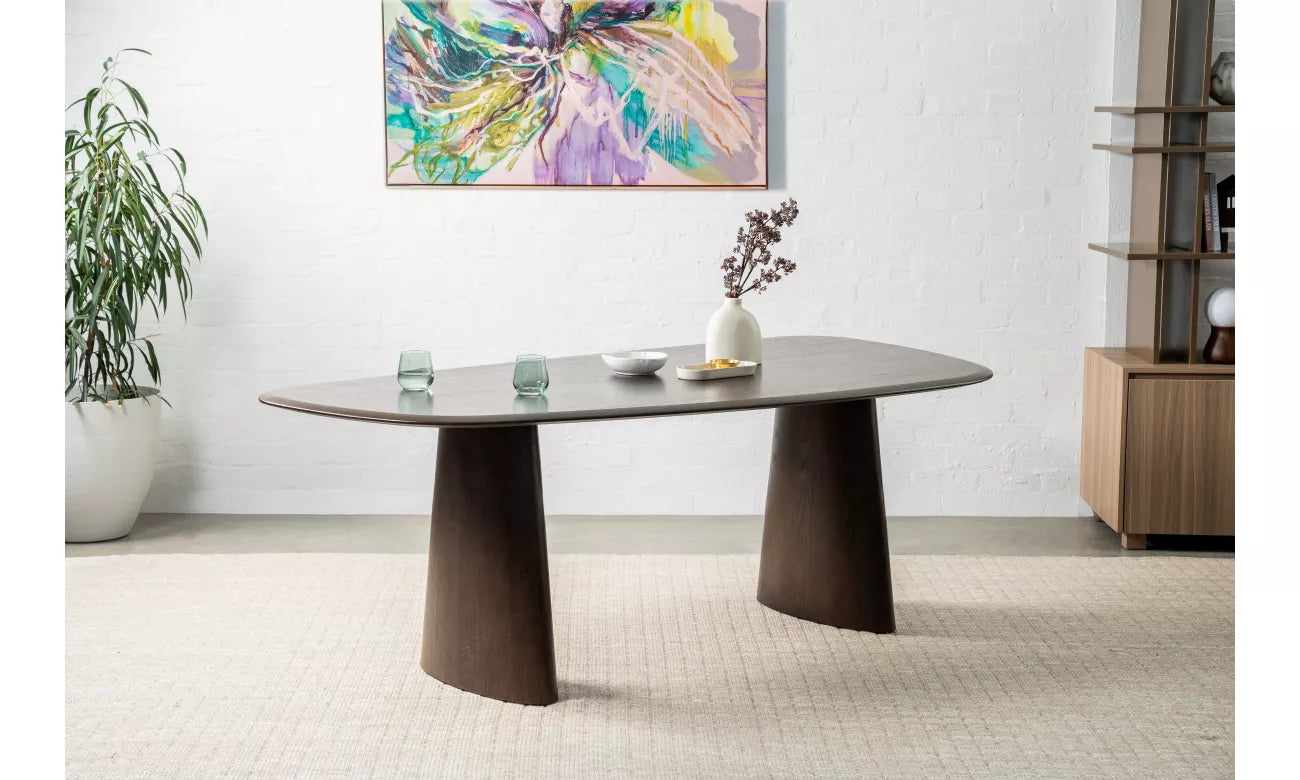 Tierra Dining Table - Walnut/Ash