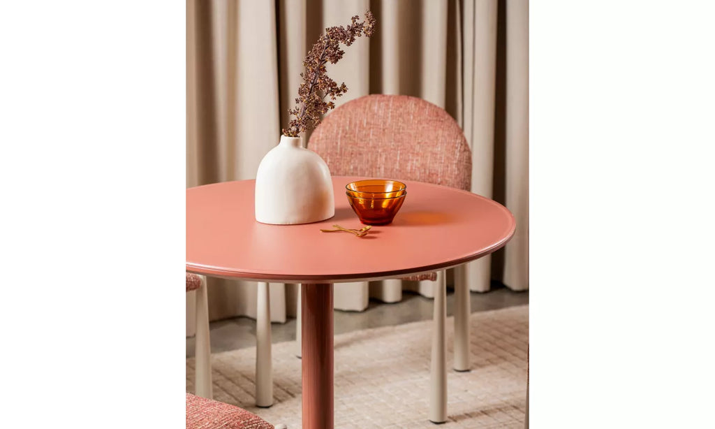 Positano Dining Table - Dusty Rose