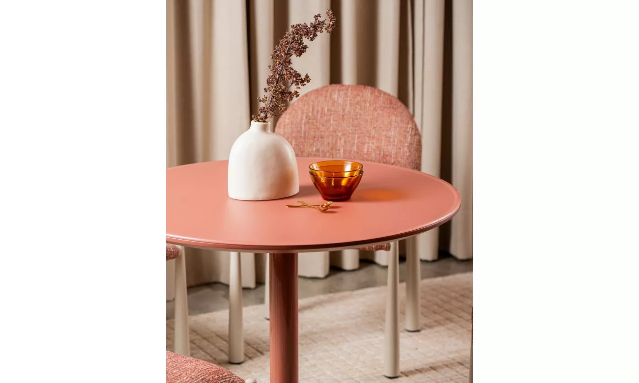 Positano Dining Table - Dusty Rose