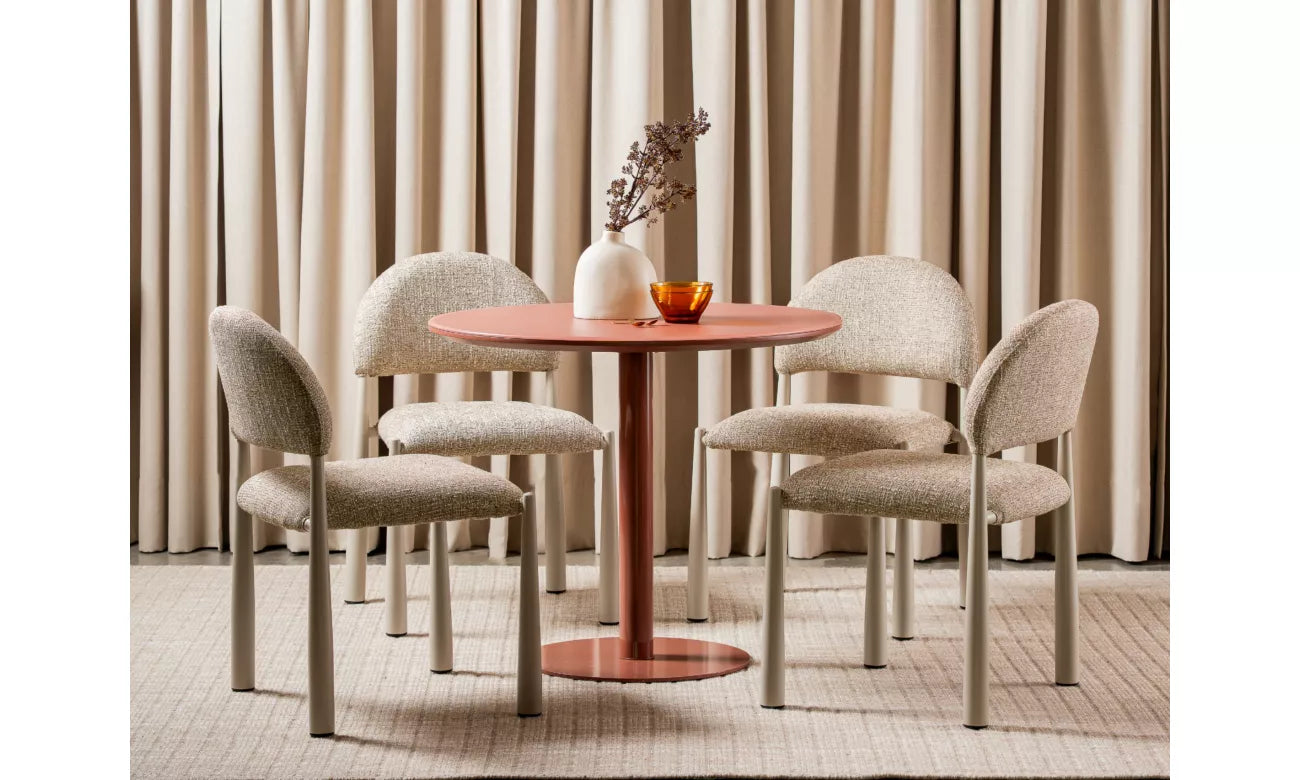 Positano Dining Table - Dusty Rose