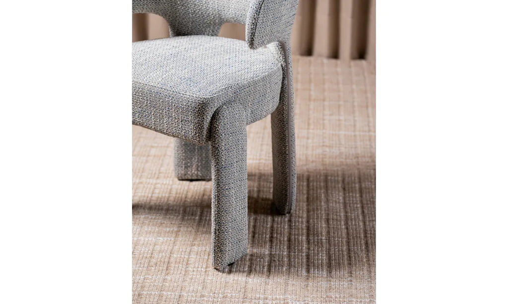 Geneva Dining Chair - Set of 2- Blue/Grey