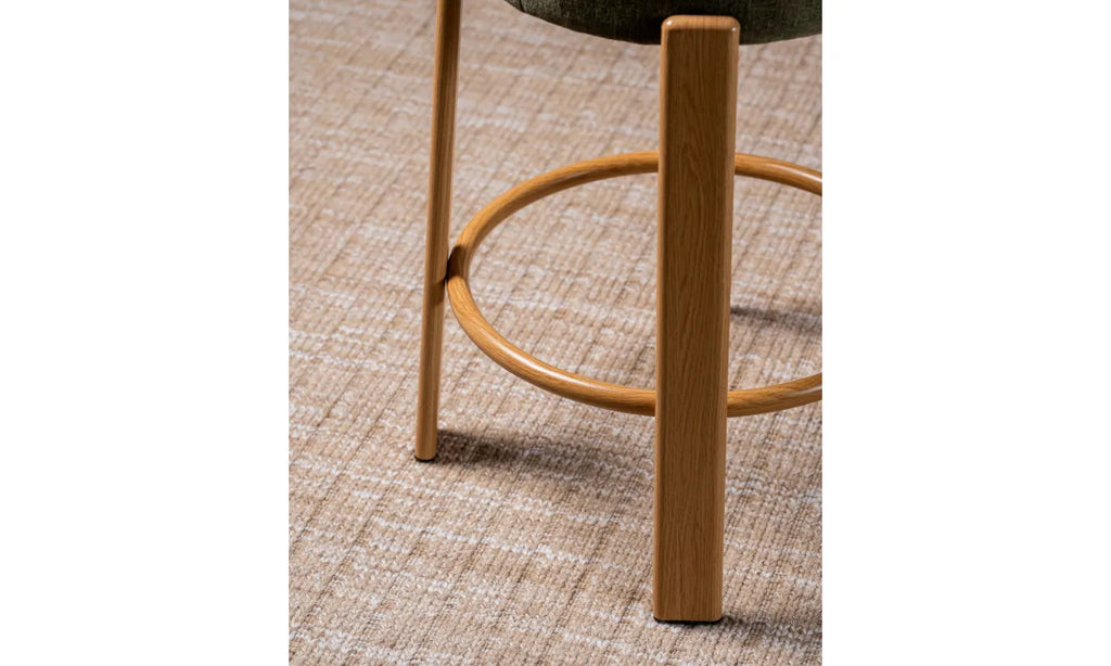 Pre Order: Bergen Bar Stool - Set of 2- Forest Green