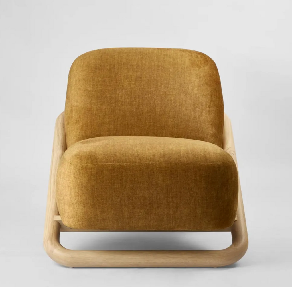 Laurence Armchair - Mustard