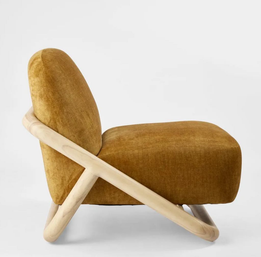 Laurence Armchair - Mustard