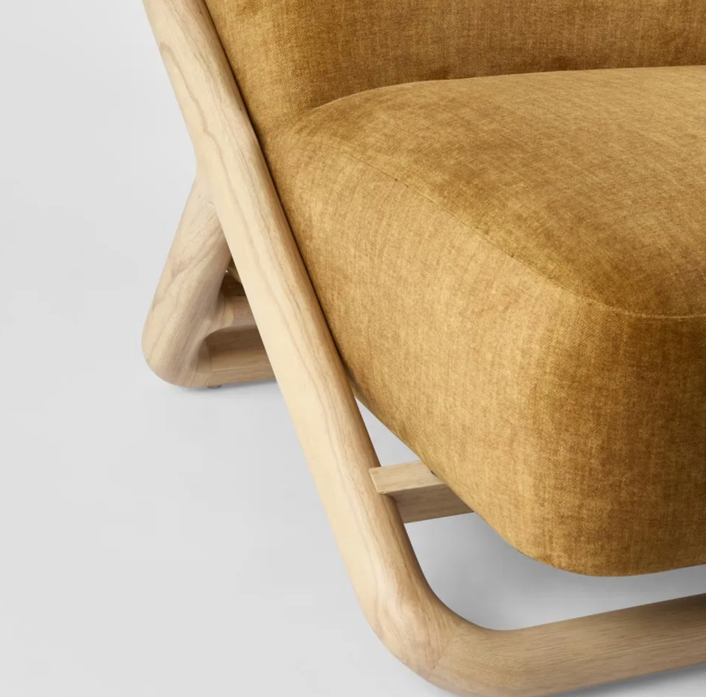 Laurence Armchair - Mustard