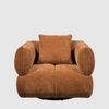 Dorothy Swivel Armchair - Rust