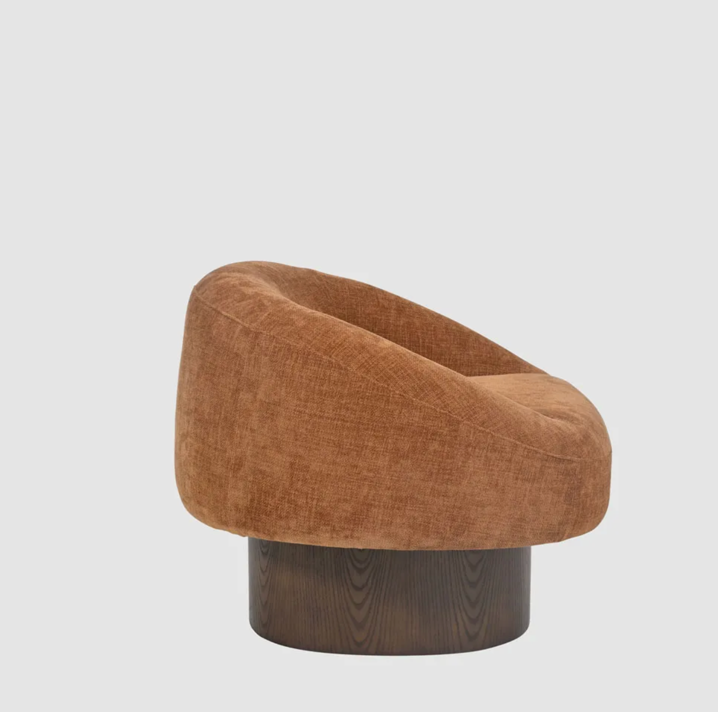 Reno Swivel Armchair - Rust