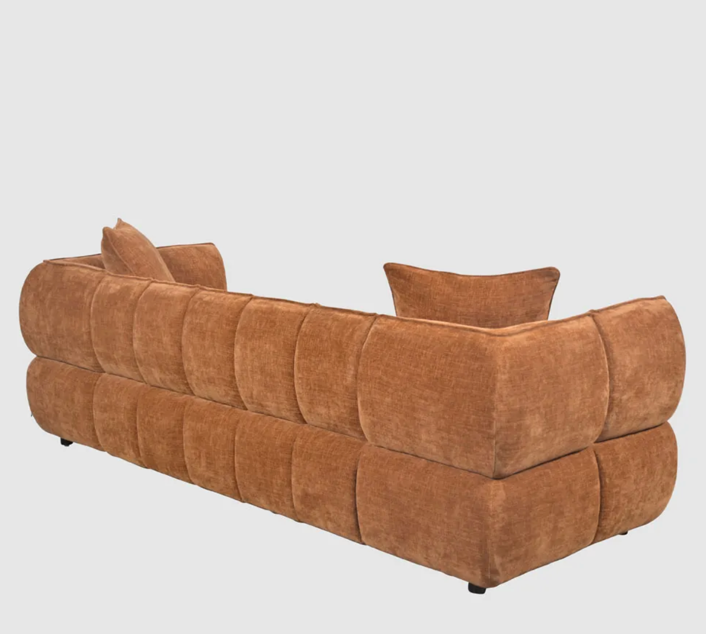 Dorothy 3 Seater Sofa - Rust