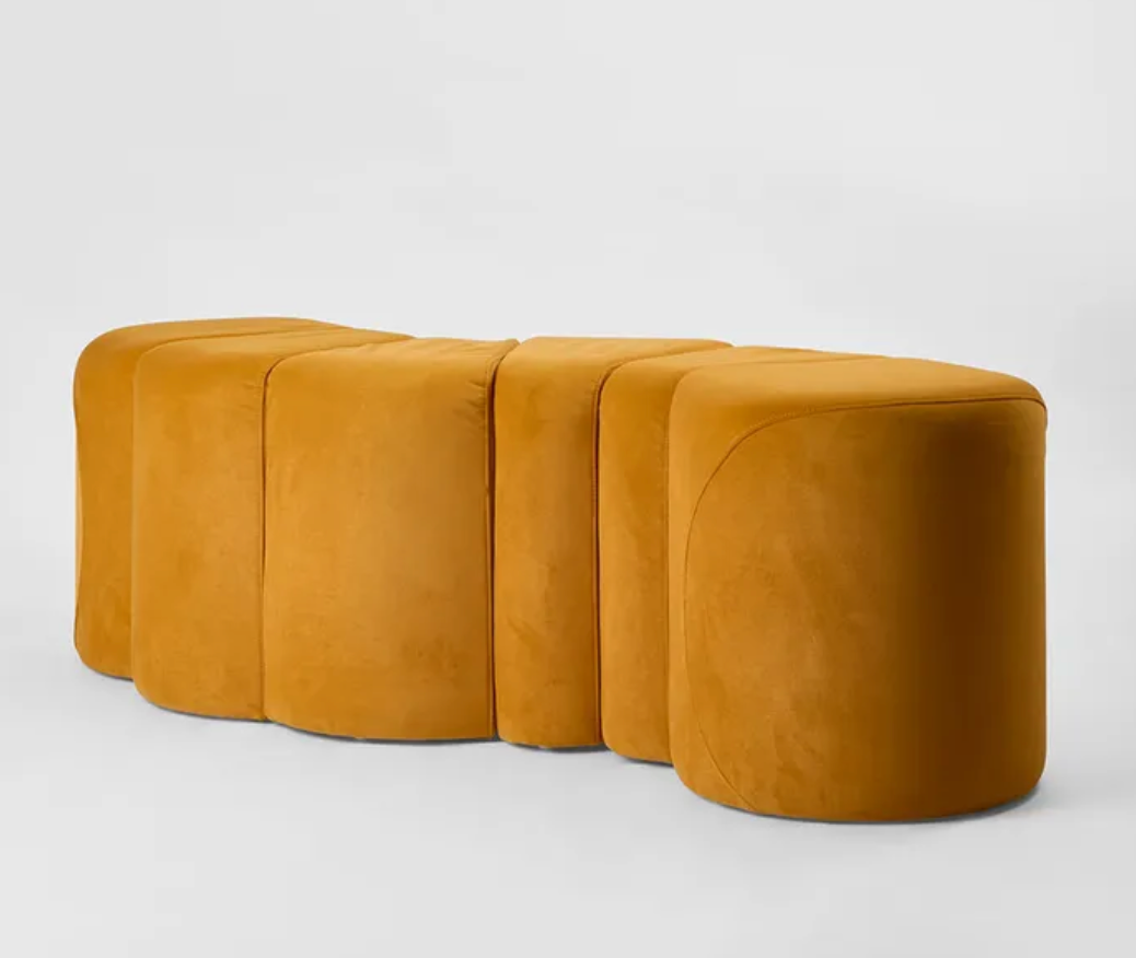 Lottie Bench - Mustard