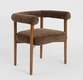 Belle Dining Chair- Dark Walnut