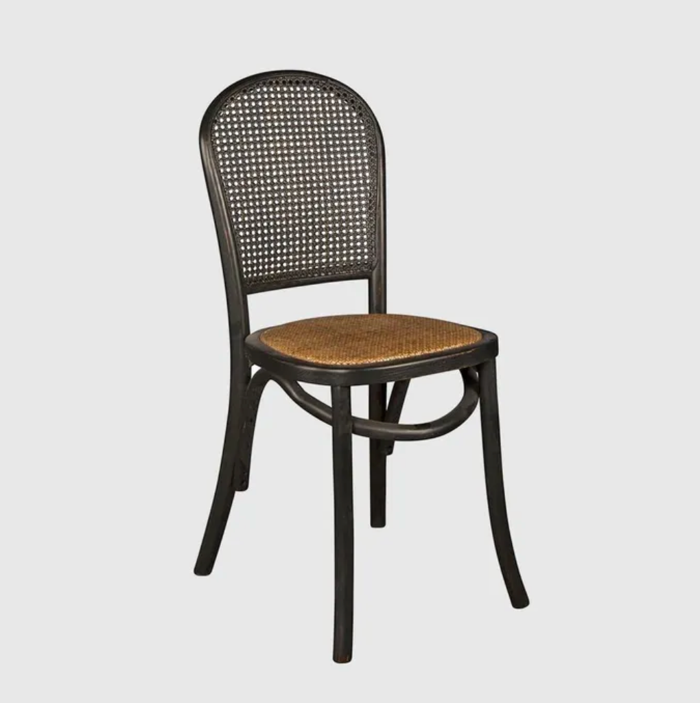 Provincial Dining Chair - Black