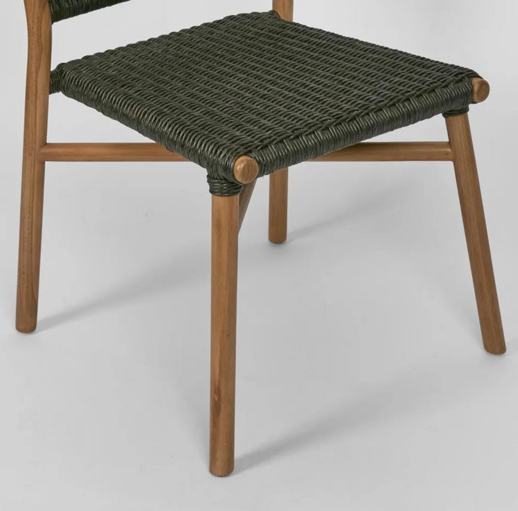 Skeeta Teak Dining Chair - Charcoal