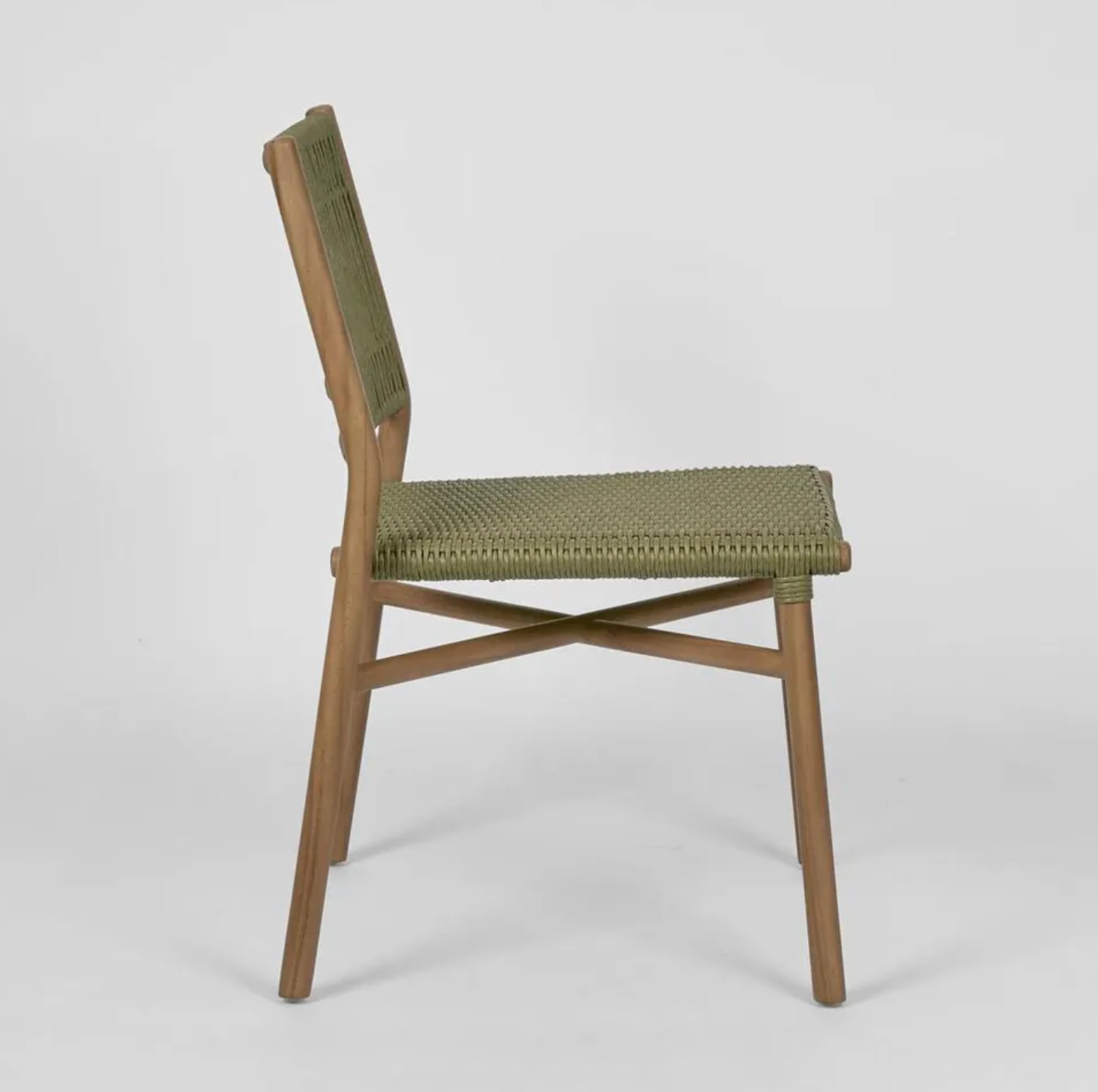 Skeeta Teak Dining Chair - Green