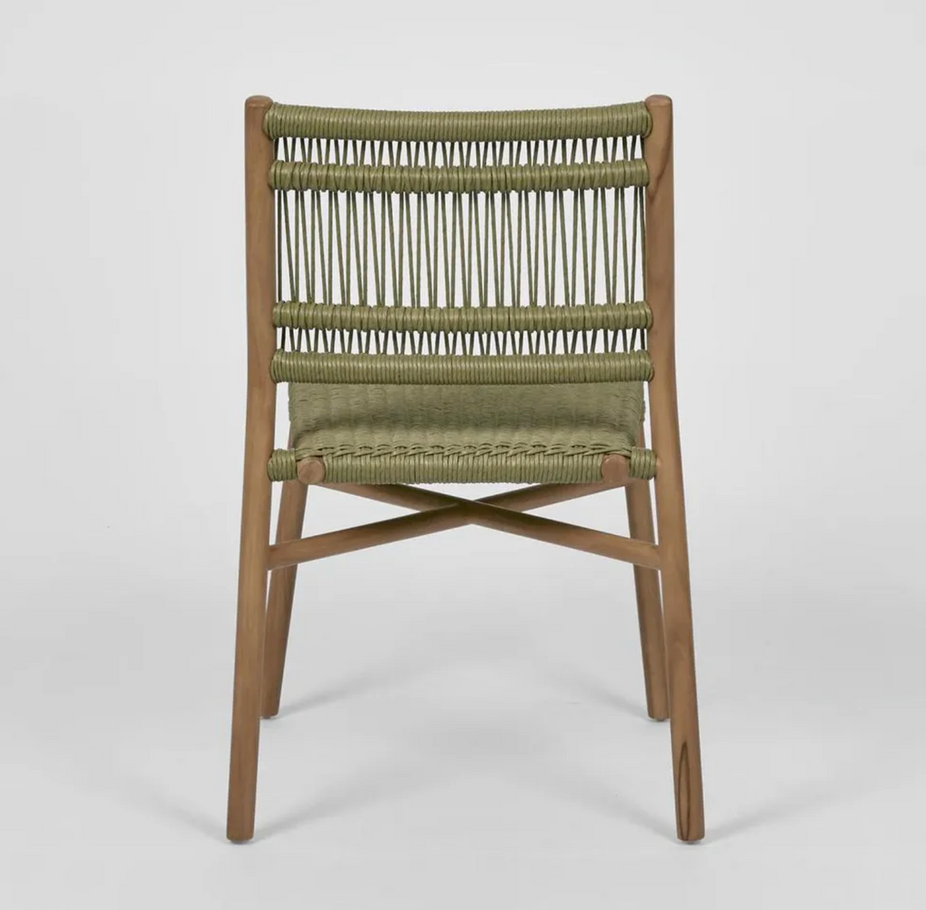 Skeeta Teak Dining Chair - Green