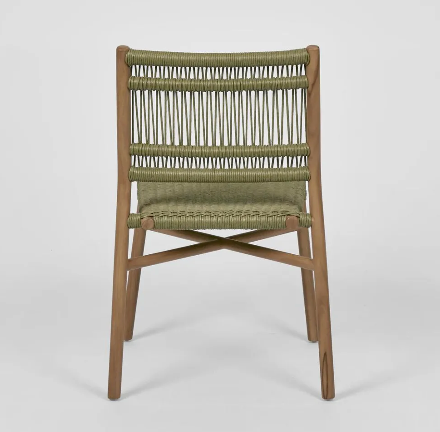 Skeeta Teak Dining Chair - Green