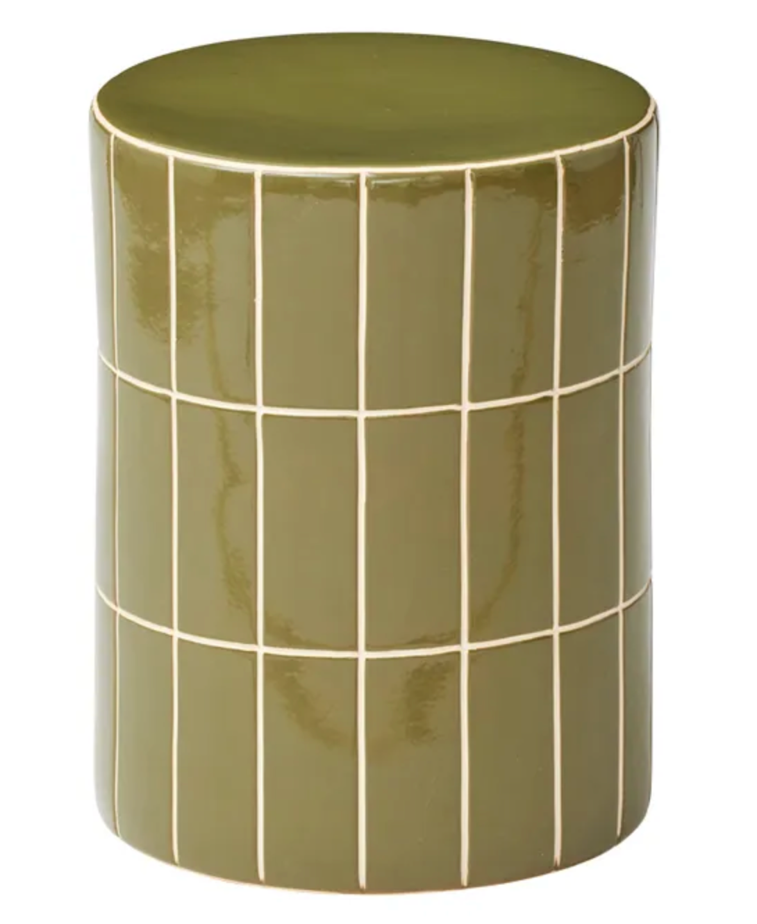 Pre Order: Luna Stool - Olive Green