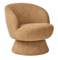 Capri Swivel Armchair- Mustard