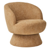 Capri Swivel Armchair- Mustard