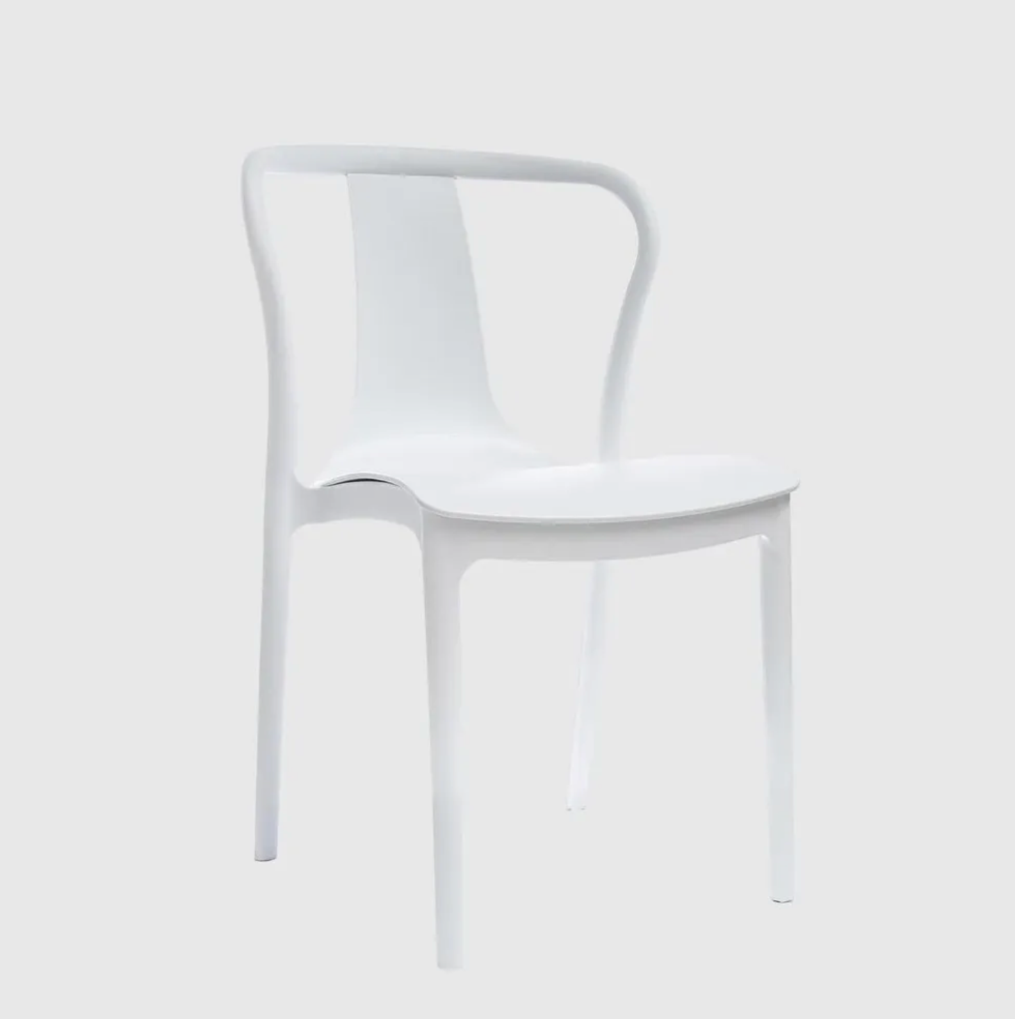 Gus All weather dining chair - White