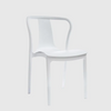 Gus All weather dining chair - White