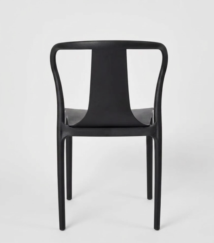 Gus All weather dining chair - Black