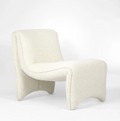 Bella Curve Chair - Bucle White