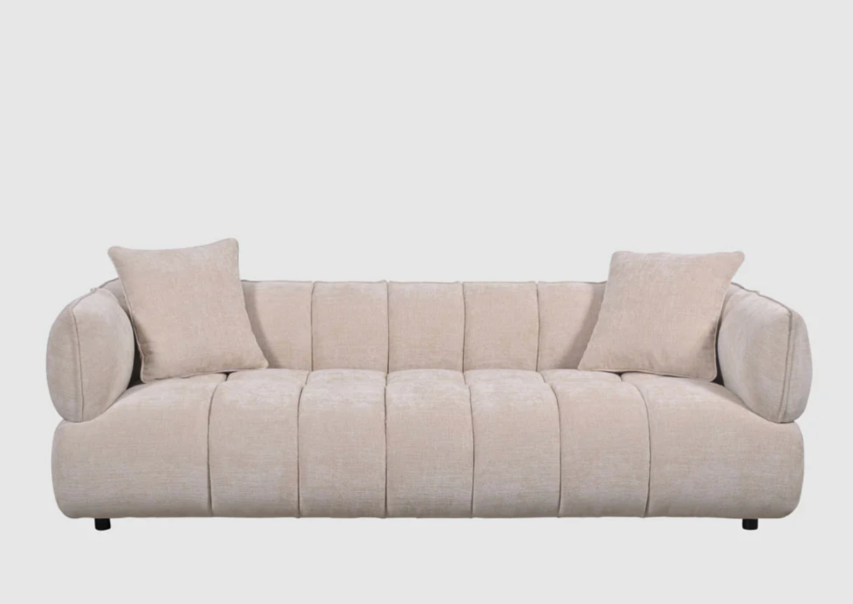 Dorothy 3 Seater Sofa - Beige