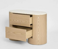 Harbour 2 Drawer Bedside Table