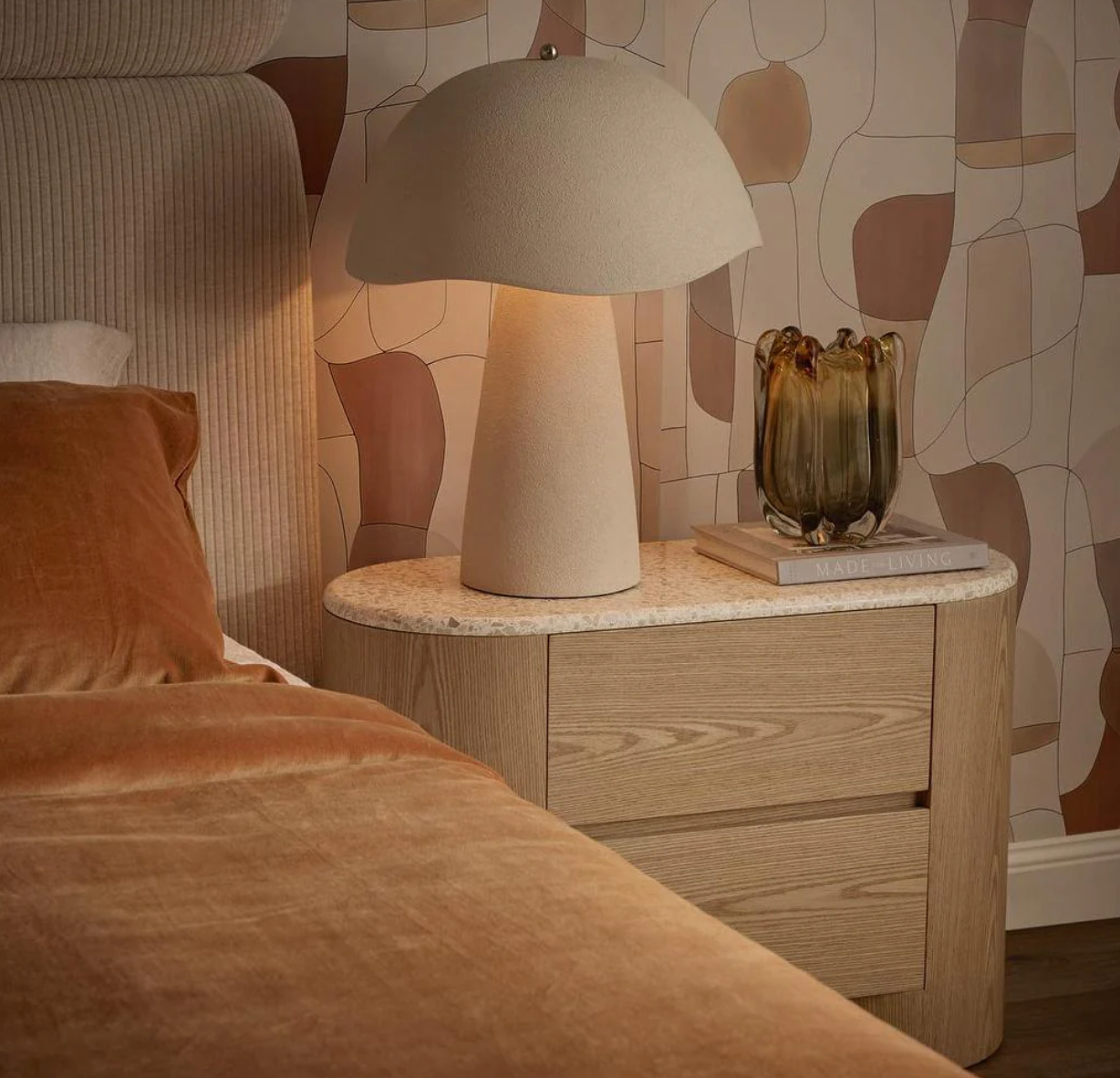 Harbour 2 Drawer Bedside Table