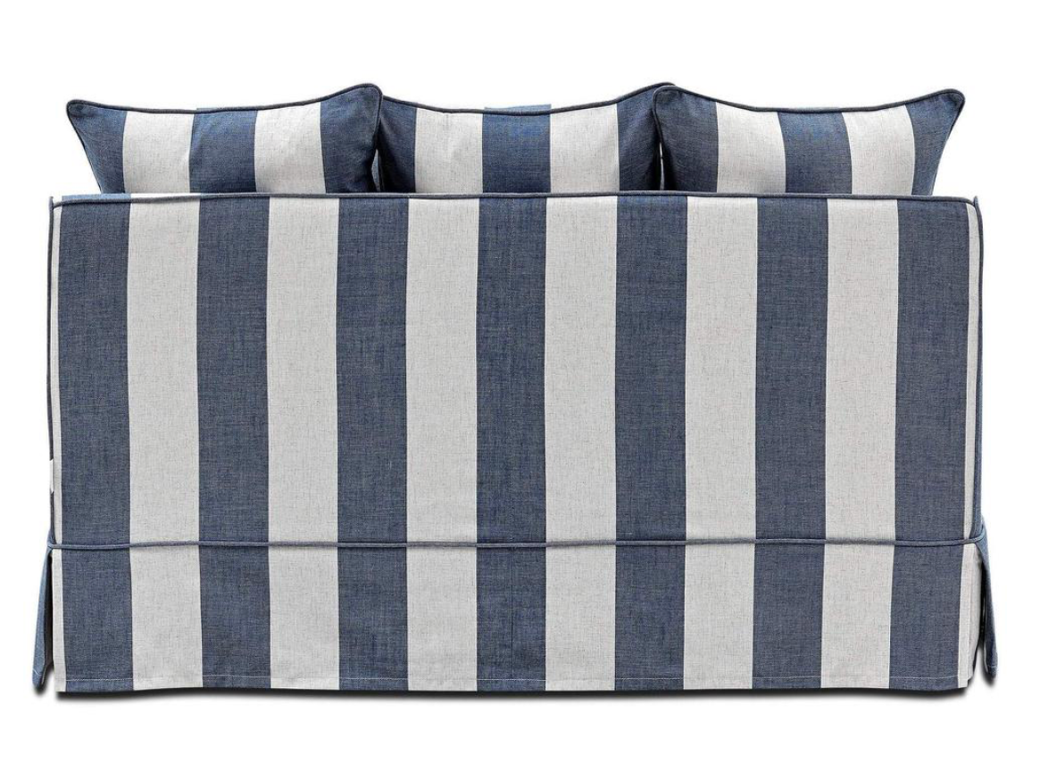 Henley 2 Seater Sofa - Blue/White Stripe